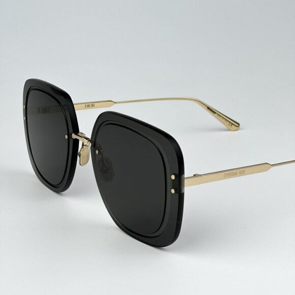 NEW Dior ULTRADIOR SU  B0A0 Gold Smoke Women Square Oversized Sunglasses main image 9